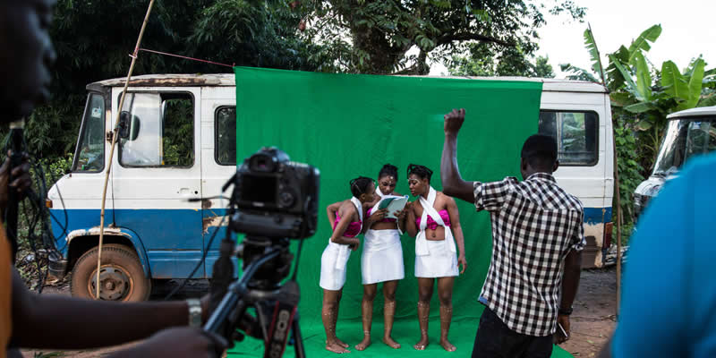 Filming in Nigeria